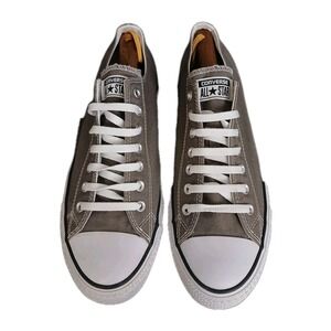 Converse Chuck Taylor All Star CTAS Low Top Gray Shoes Sneakers Mens Sz 12 #1086
